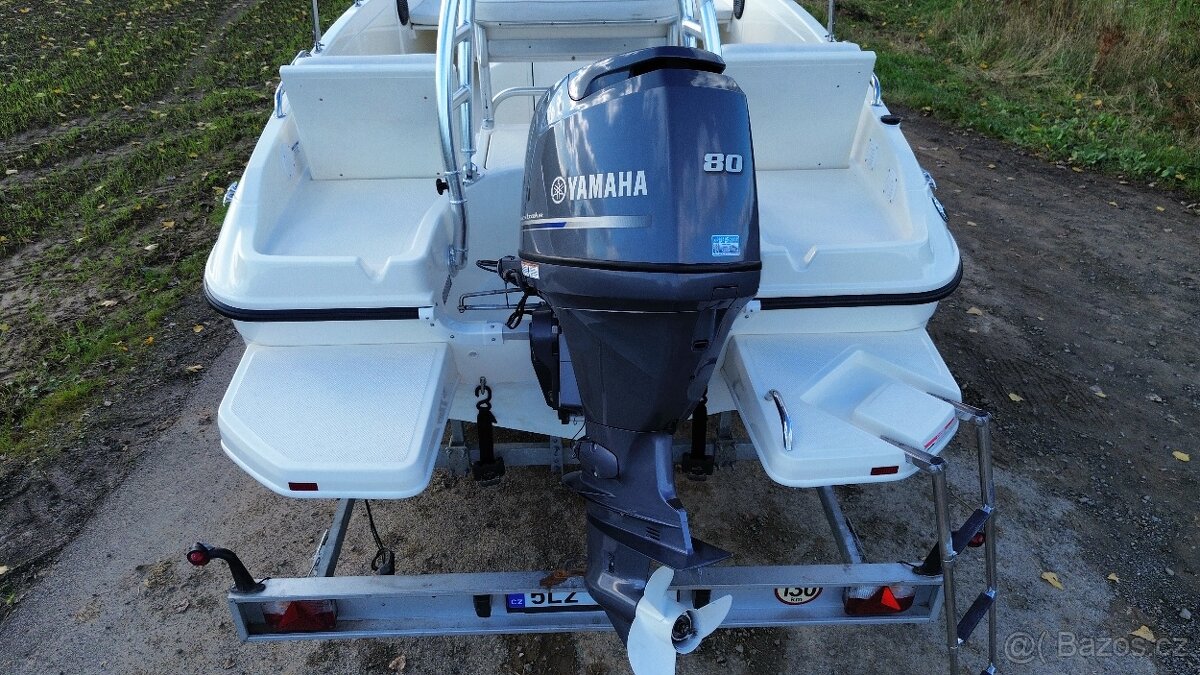 Prodám motorový člun BAYLINER CC5 + trailer - 9