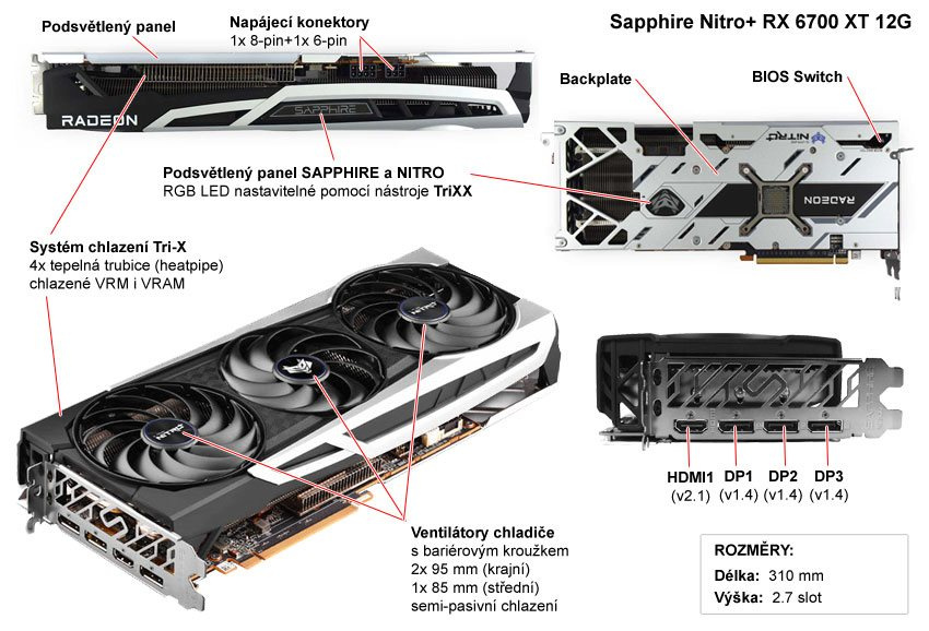 HERNÍ PC i7-12700K | 32GB RAM | RX 6700XT NITRO+ | SSD 1TB - 9