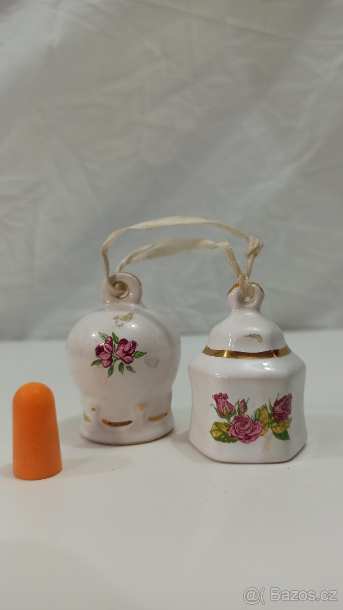 Keramické a porcelánové zvonečky - 9