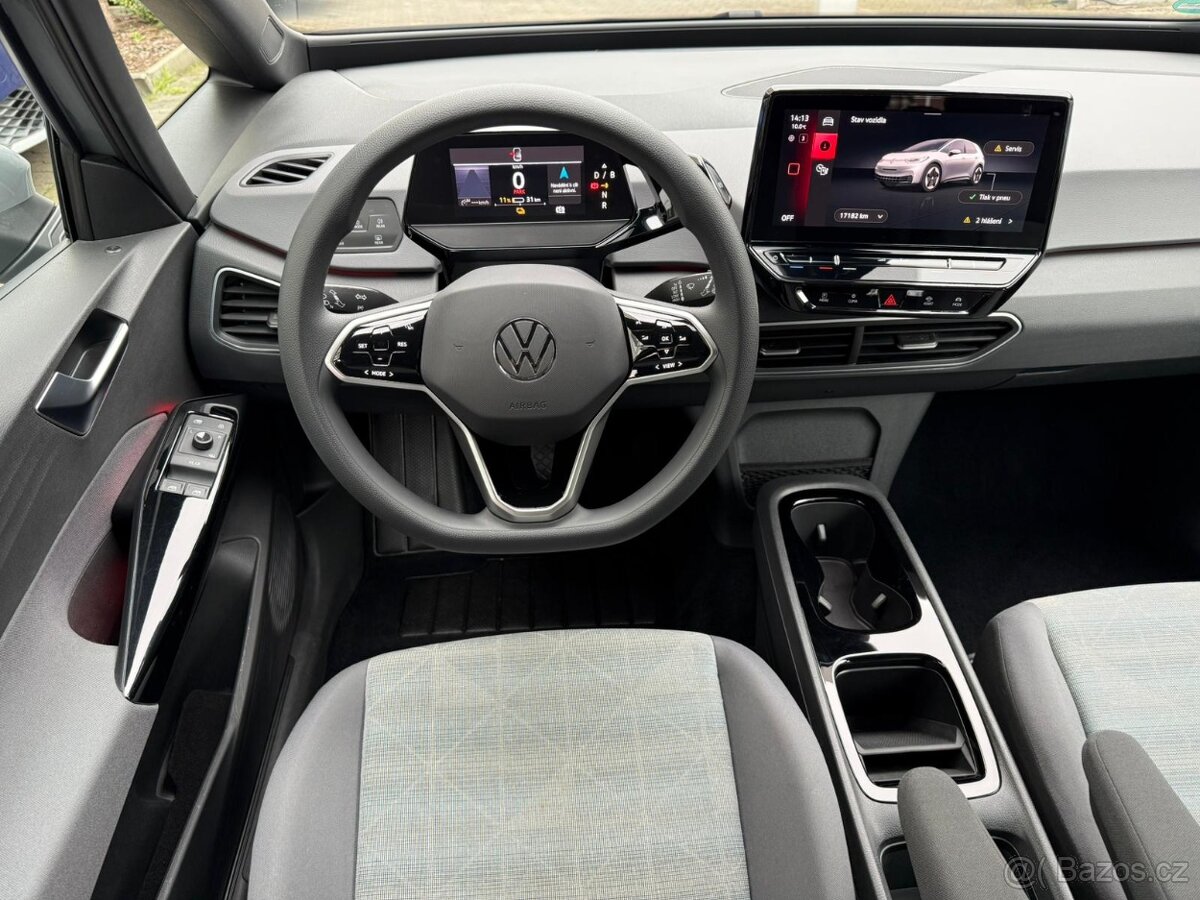 VW ID.3Pure electric 110kW 17tkm FULL LED - záruka Autodraft - 9