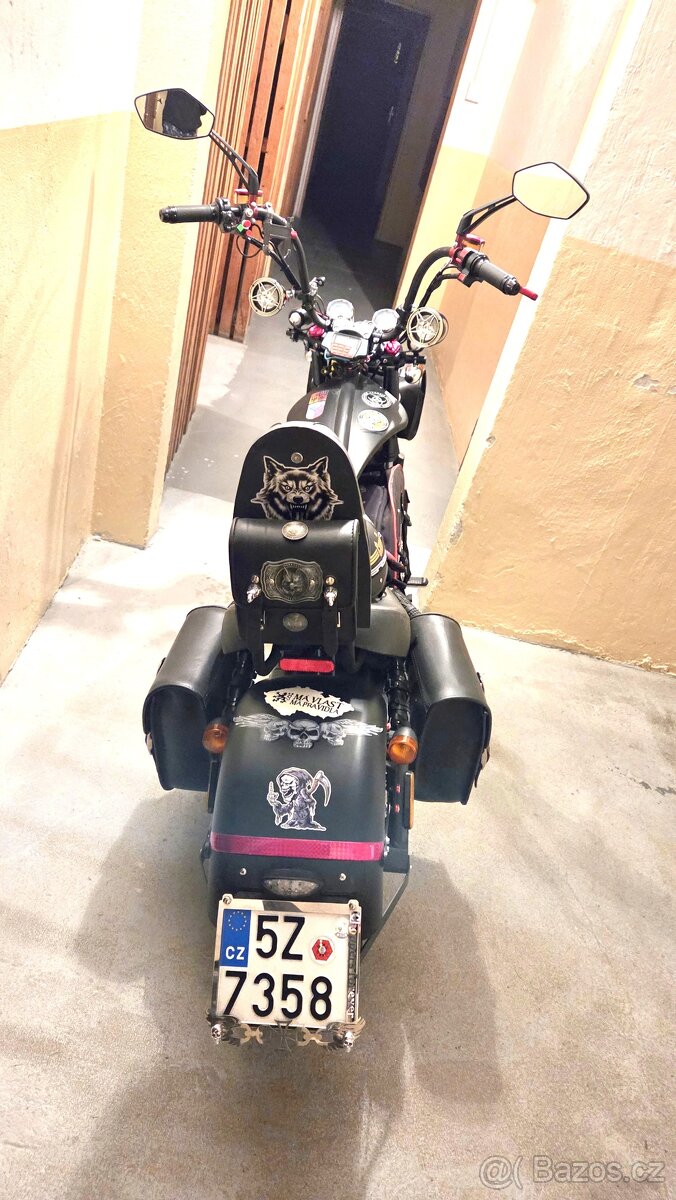 Prodám elektro motorku typu Chopper - 9