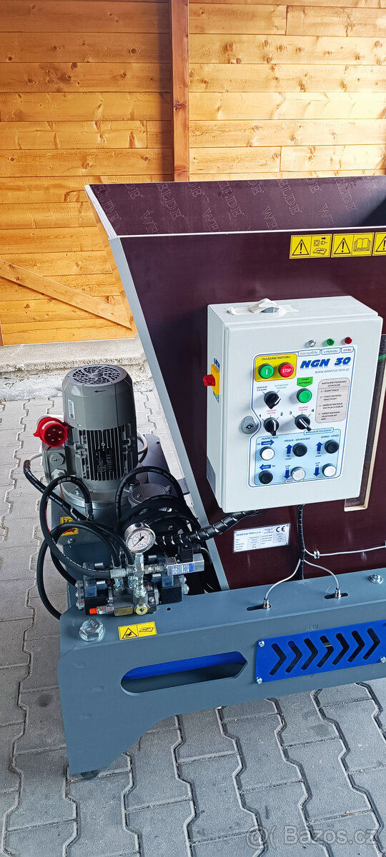 Briketovací lis NGN30 - nový stroj - doprava zdarma - 9