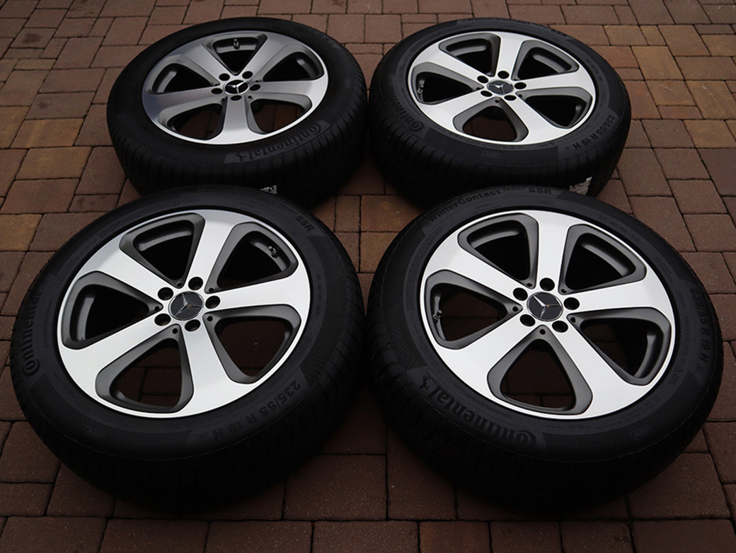 19" 5x112 MERCEDES GLC ZIMNÍ SADA VČETNĚ ČIDEL - 9