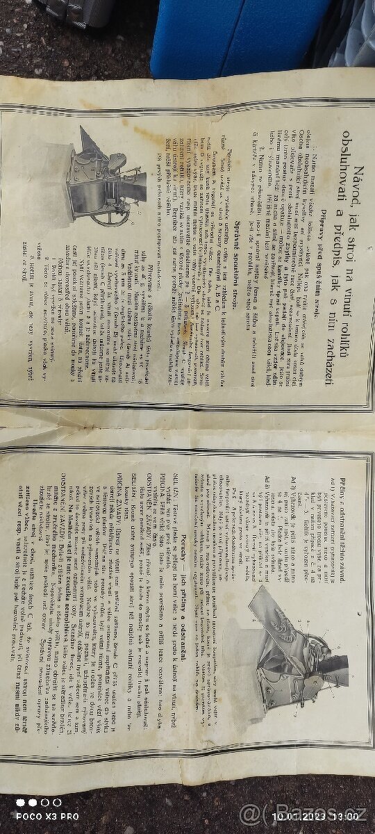 Rohlíkovací stroj Adler - 9