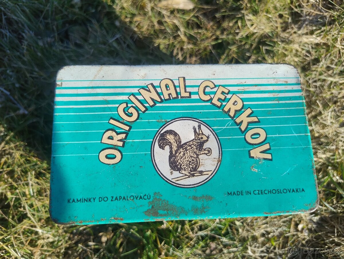 Staré plechové krabičky - 9