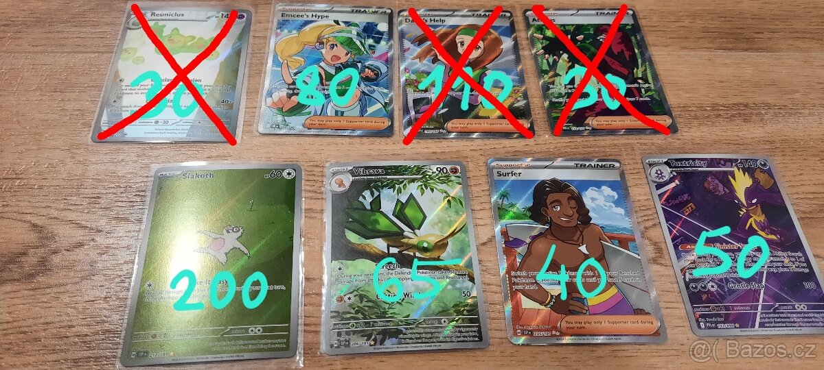 Pokémon karty hity + EX - 9