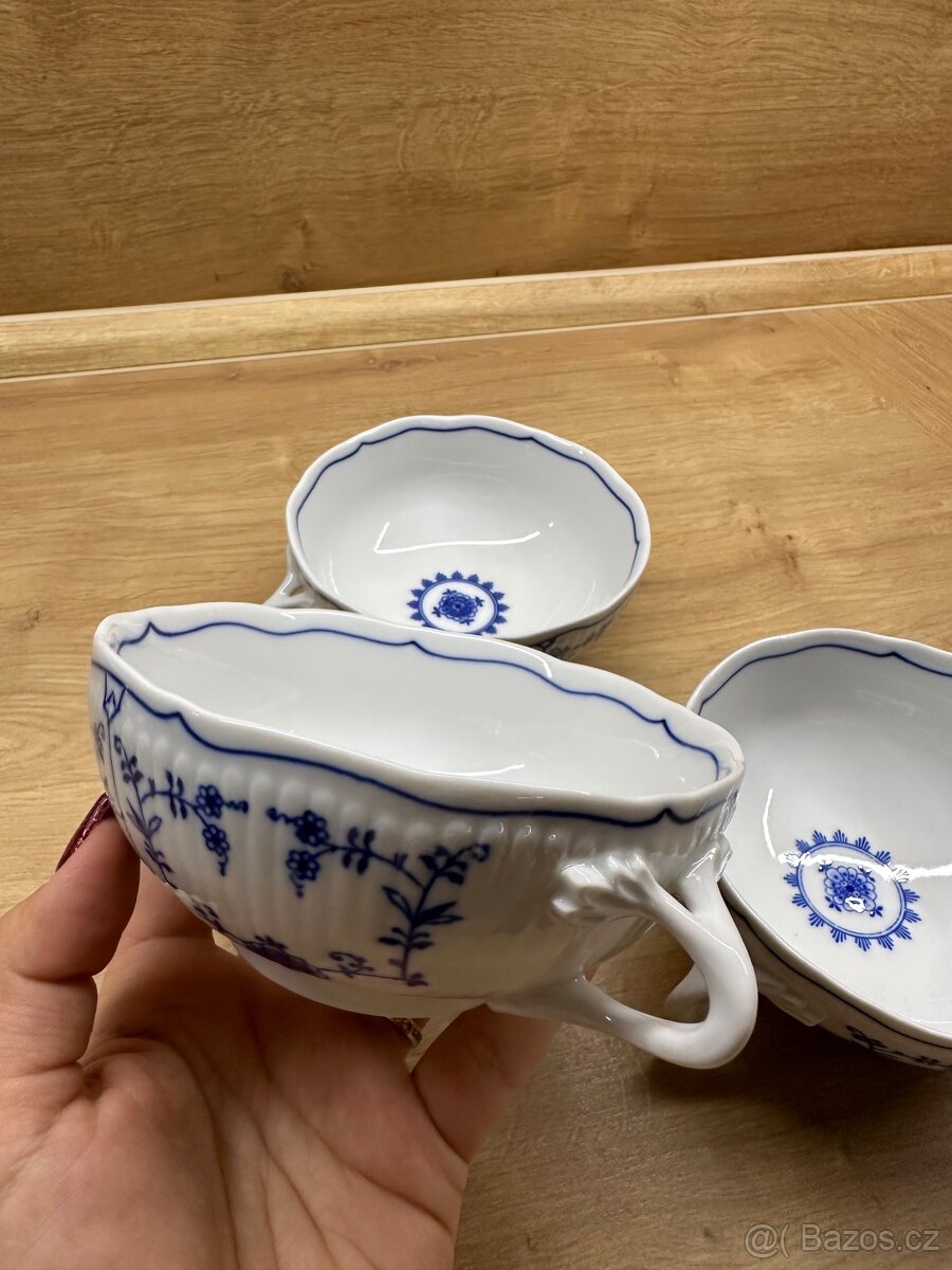 Cela sada 6 kus Šálek Praha na polévku s 2 uchy, Cibulak - 9