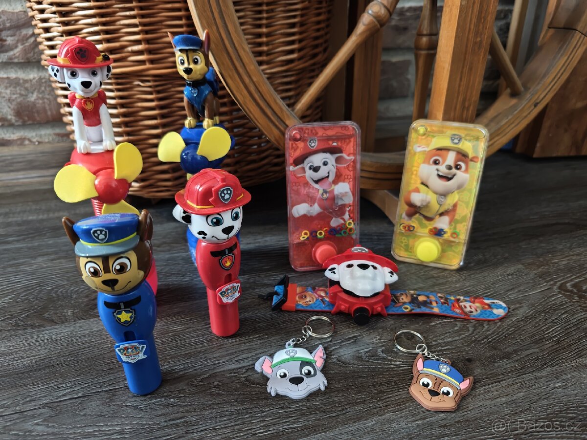 Tlapková patrola figurky a auta - 9