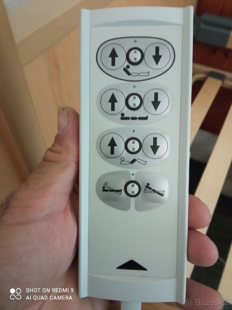 Prodám polohovací el.postel - 9