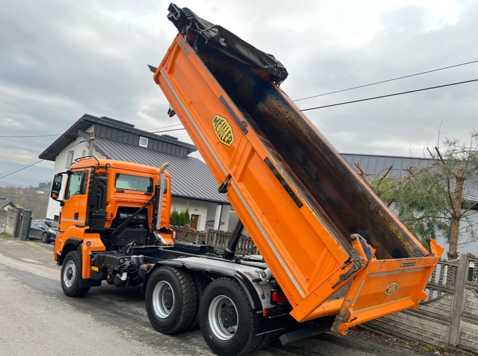 MAN TGS 26.500 - 6x6 –„H“- Meiller S3 + Bordmatik - 9
