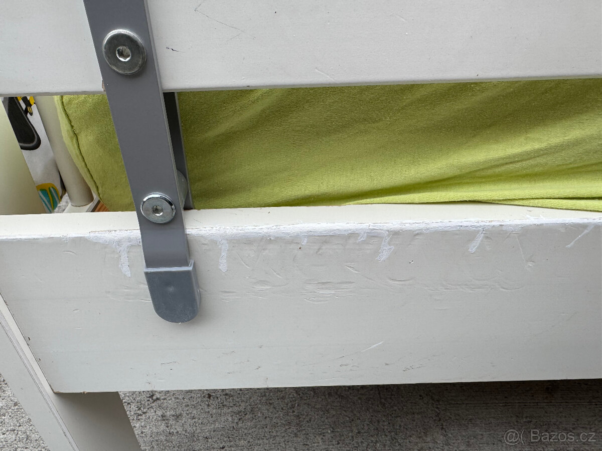 Dětská postýlka Ikea Gulliver + rošt, matrace, příslušenství - 9