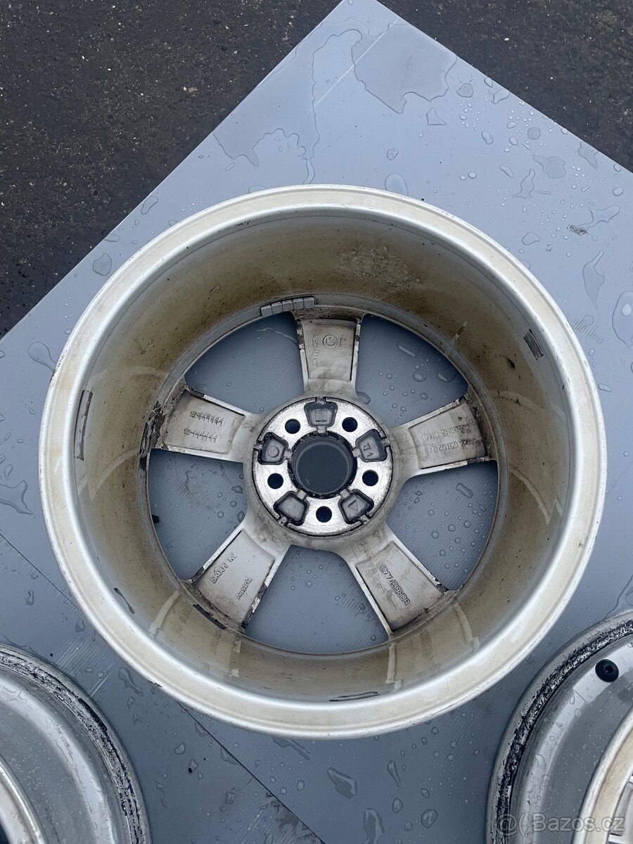 Alu kola originál Škoda Rapid 5x100 7x16 ET46 5JA 601 025 A - 9