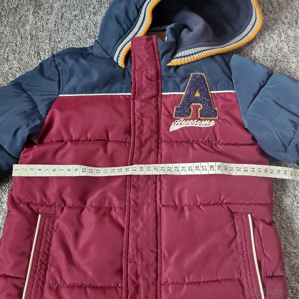 Teplá zimní bunda vel. 3/4 roky - 9