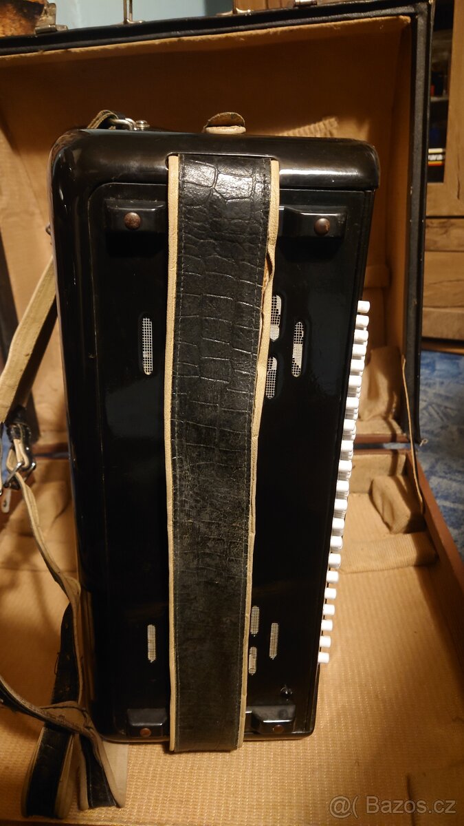 Harmonika Delicia Carmen III + kufr – pěkný zvuk, levně - 9