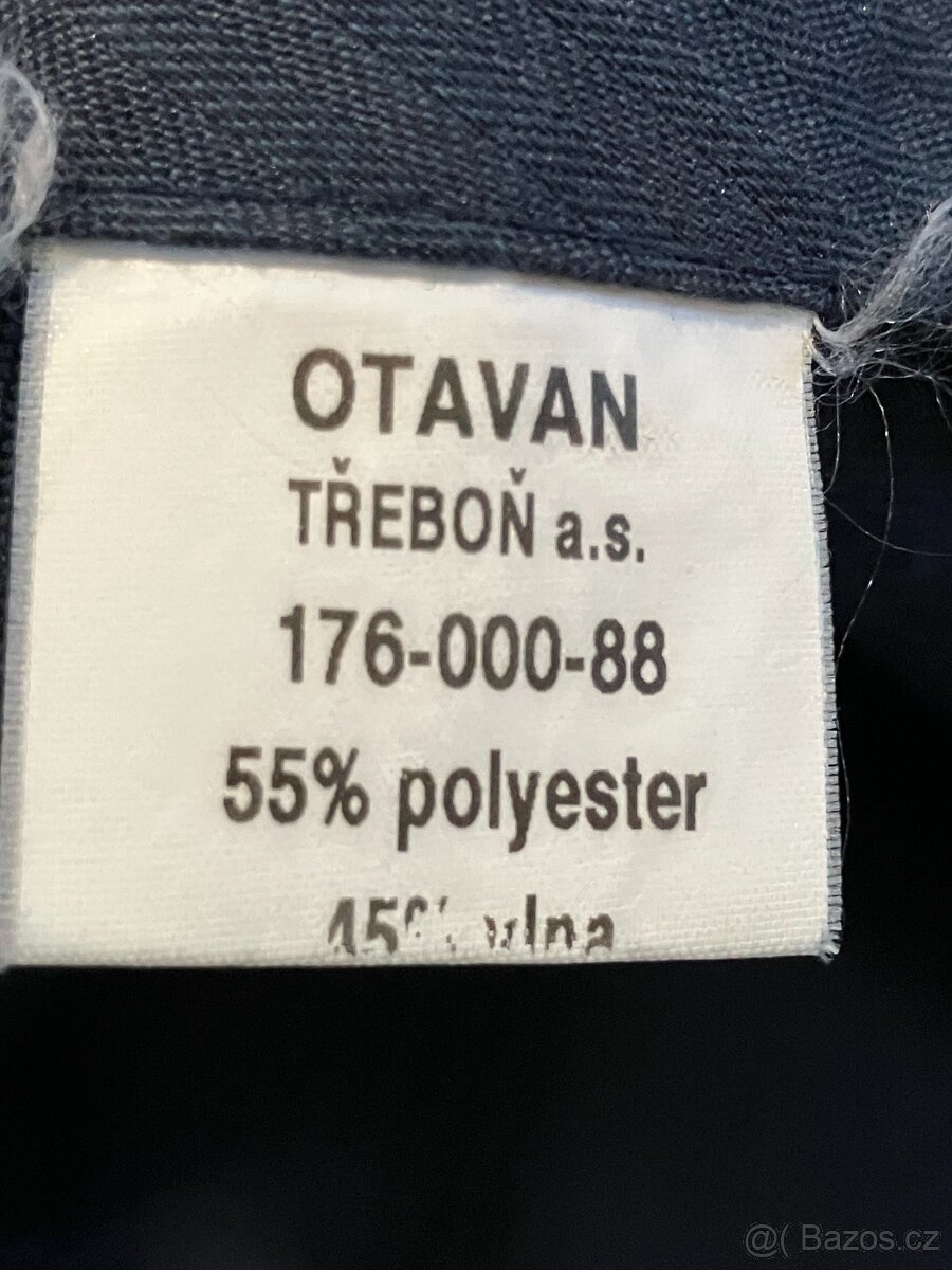 Vojenská modrá uniforma. - 9