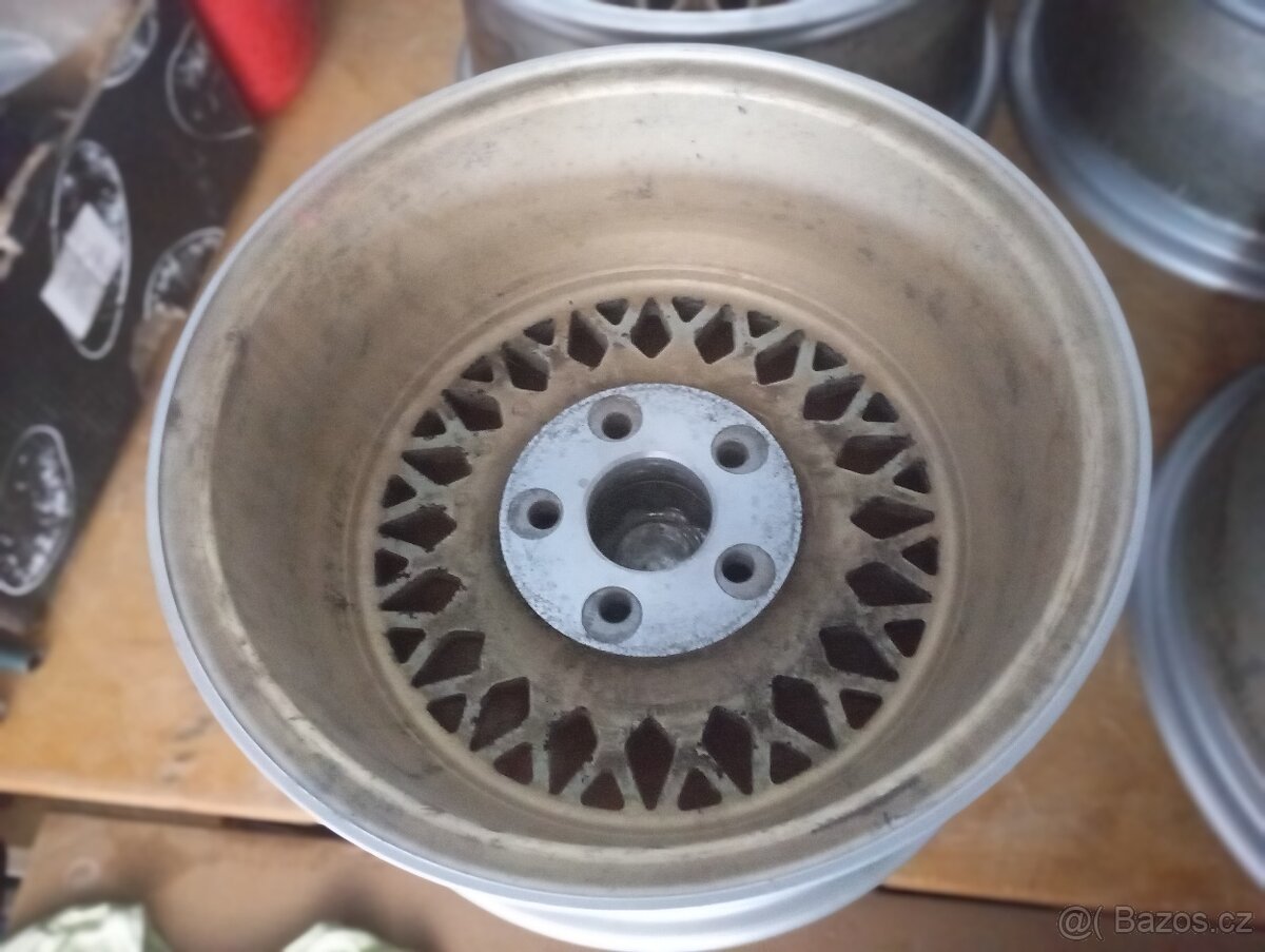 15" alu disky kola, BBS Mahle na Mercedes W115,W123,.. - 9