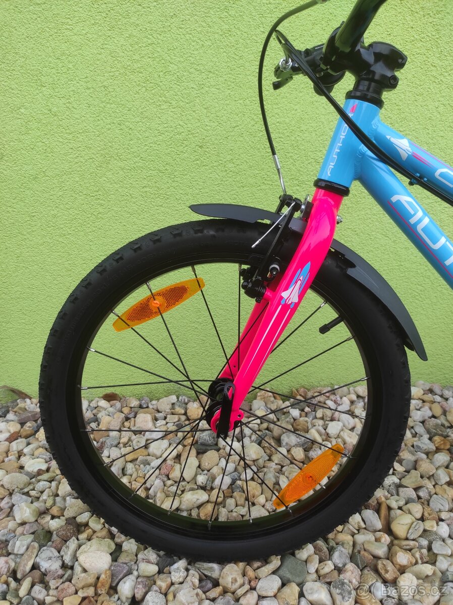 Značkové kolo Author Cosmic 20" (modrá/růžová) - 9