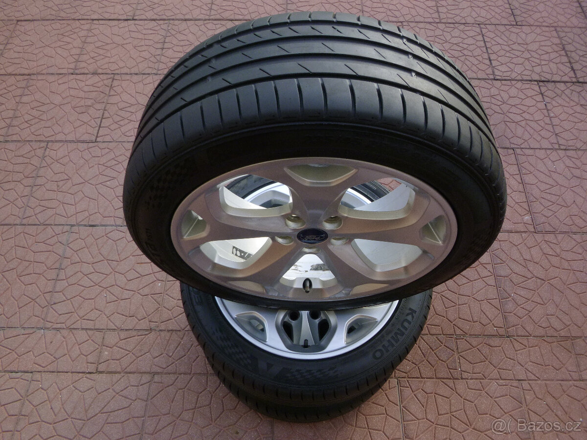 Letní alu sada disky kola originál Ford 5x108 8Jx18 ET55 - 9