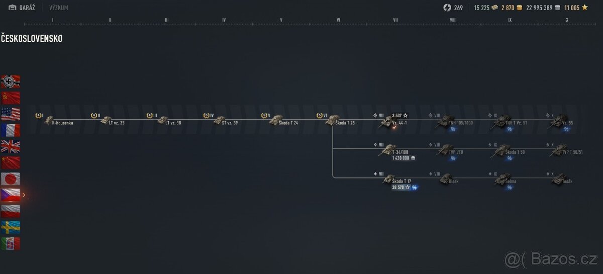 World of Tanks účet - 9