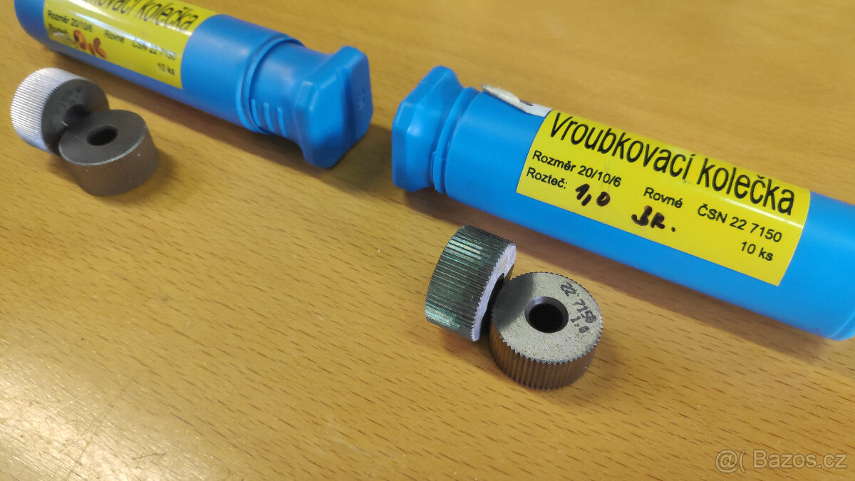 Frézy Narex, vroubkovací kolečka - 9