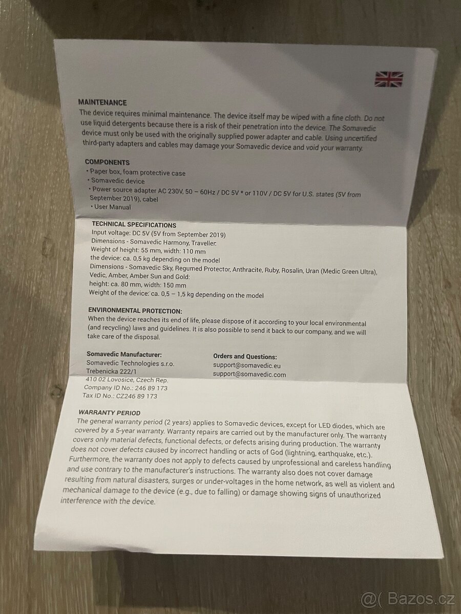 Somavedic Amber – nový - 9