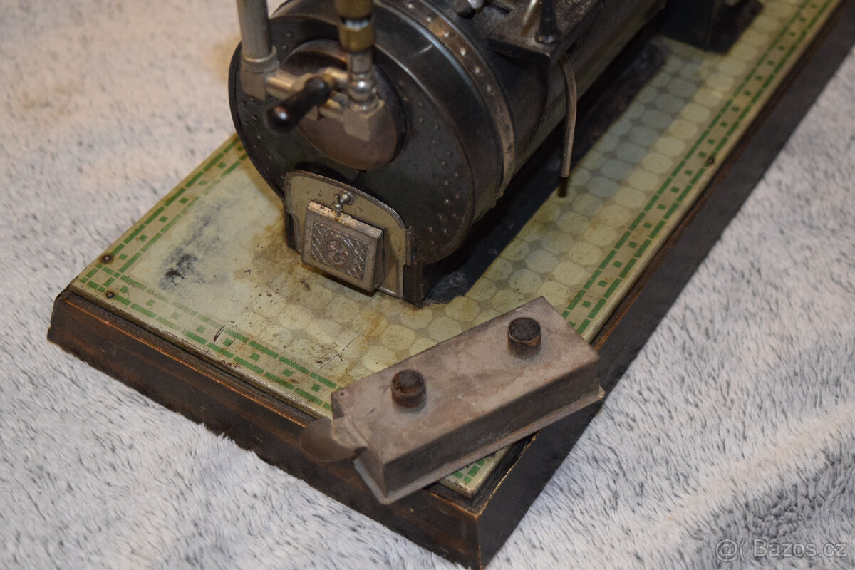 Parní stroj - Bing, sbírkový stav, vzácný - 9