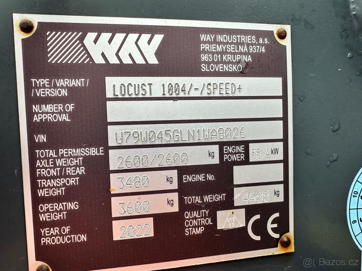 nakladač LOCUST 1004 speed+ - 9