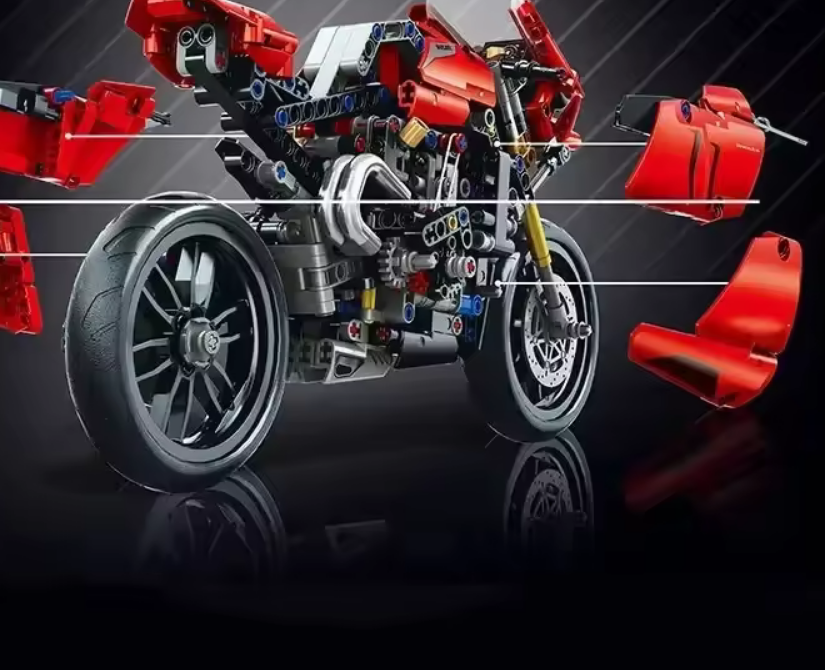 STAVEBNICE Technic 42107 Ducati Panigale V4 R (náhrada) - 9