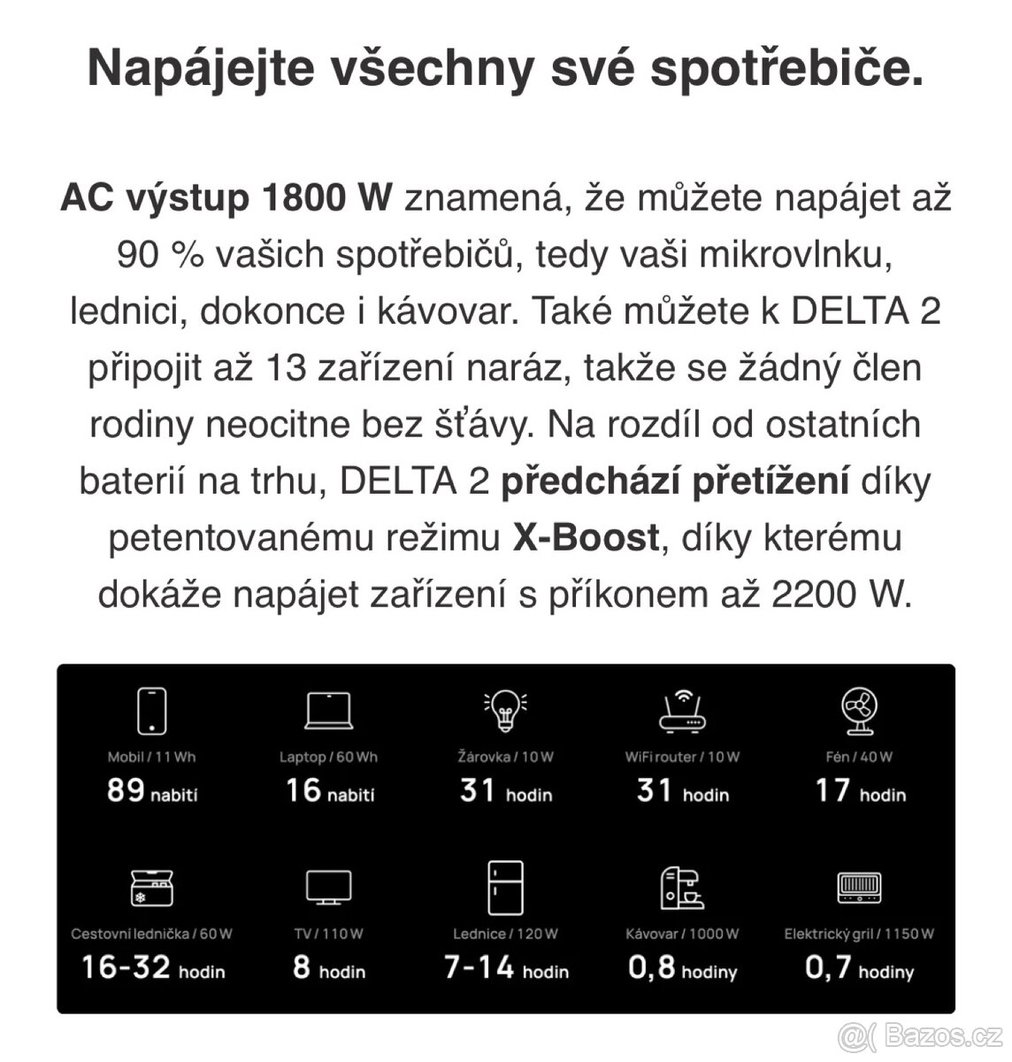 Ecoflow DELTA 2 + solární panel 220w - 9
