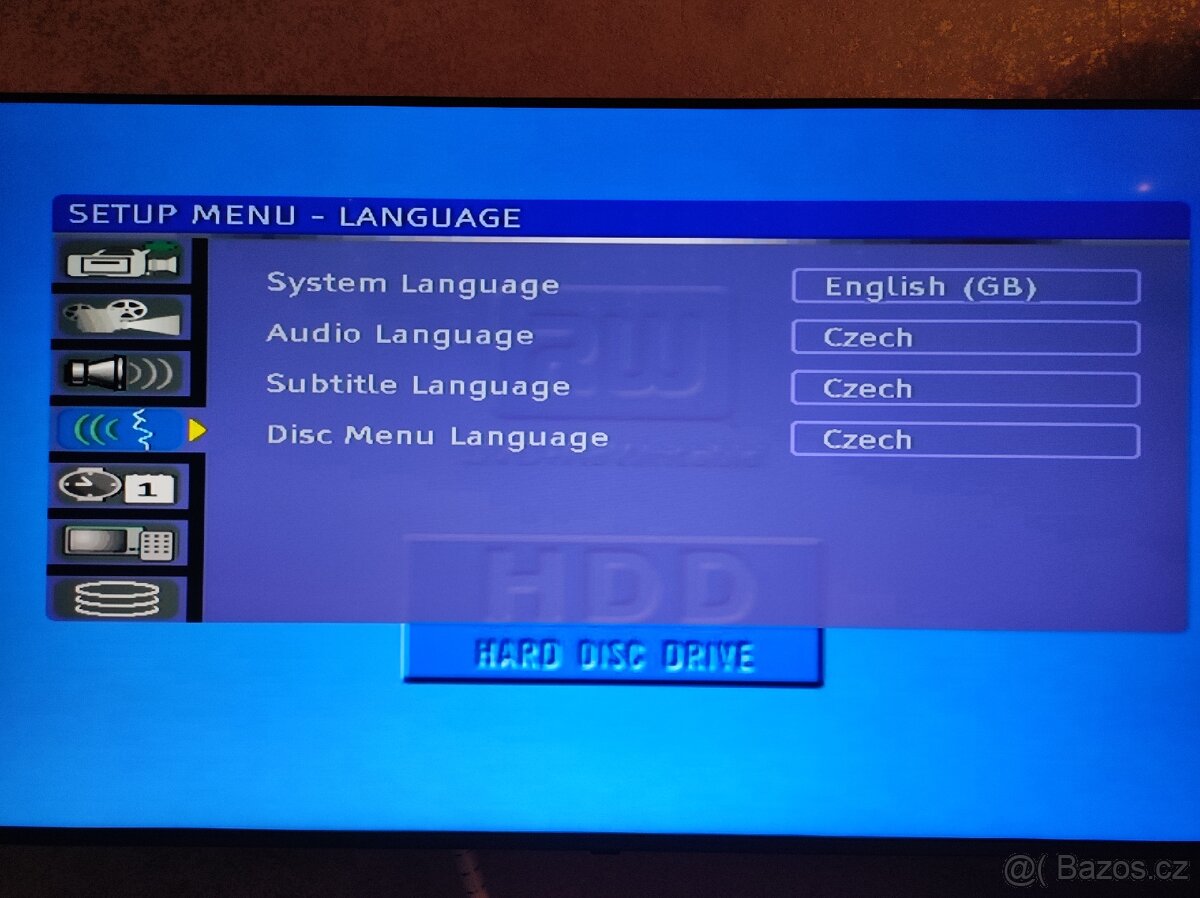 HDD + DVD rekordér analog TV tuner - 9