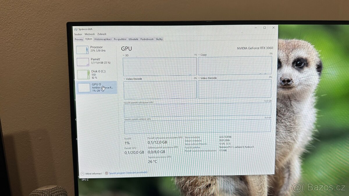 2ks GPU GIGABYTE RTX 3060 EAGLE OC 12GB - 9