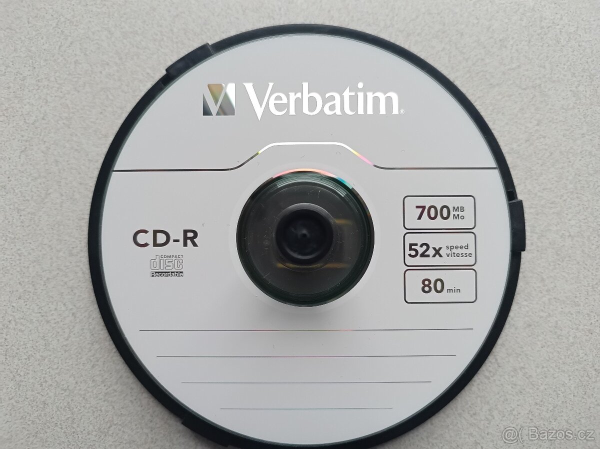 NOVÁ, nerozbalená CD-R a CD-R a DVD-RW. I jednotlivě. - 9