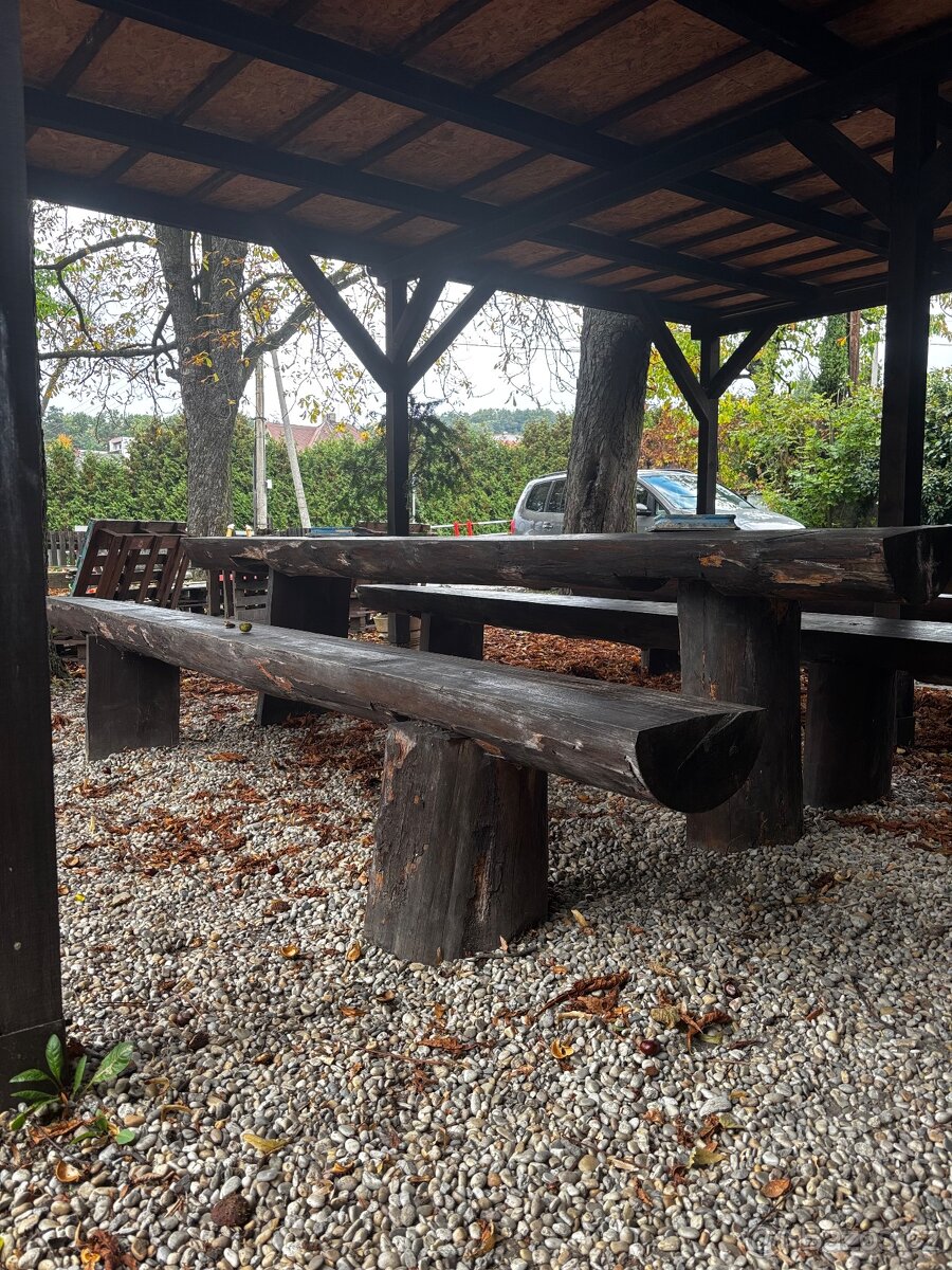 Masivní zahradní komplet - 9