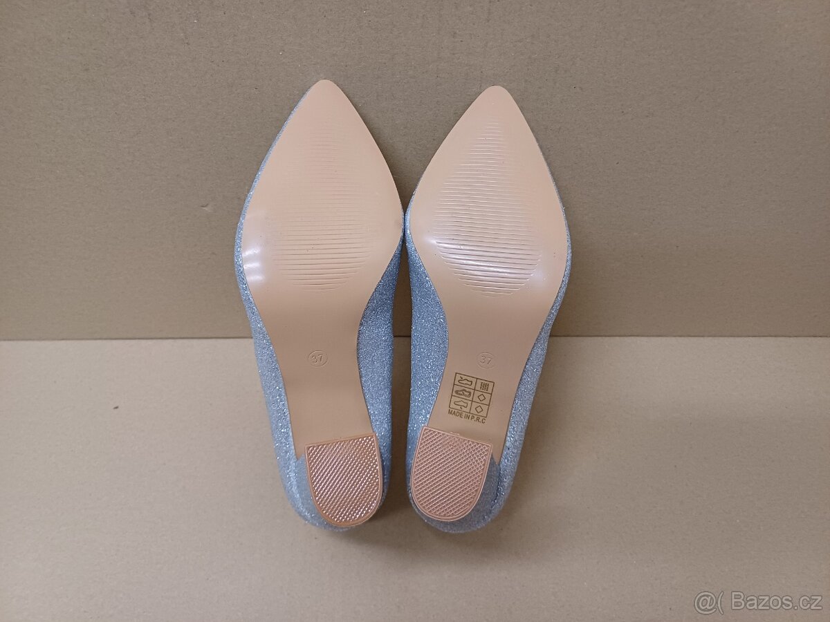 Stříbrné lodičky vel.37 - 9