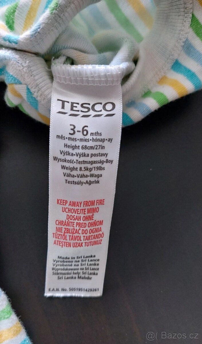 5x pyžamko vel.68 - 9