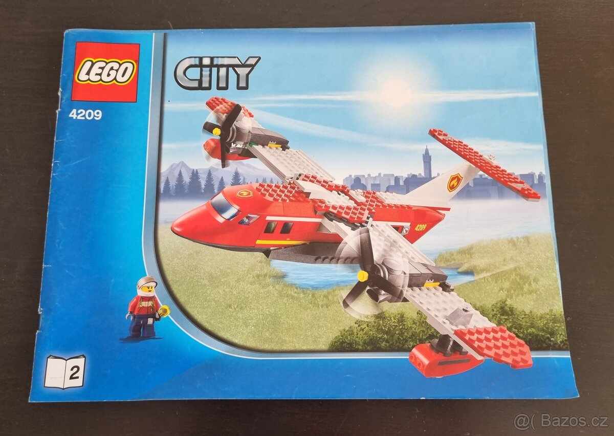 Lego city 4209 hasičské letadlo - 9