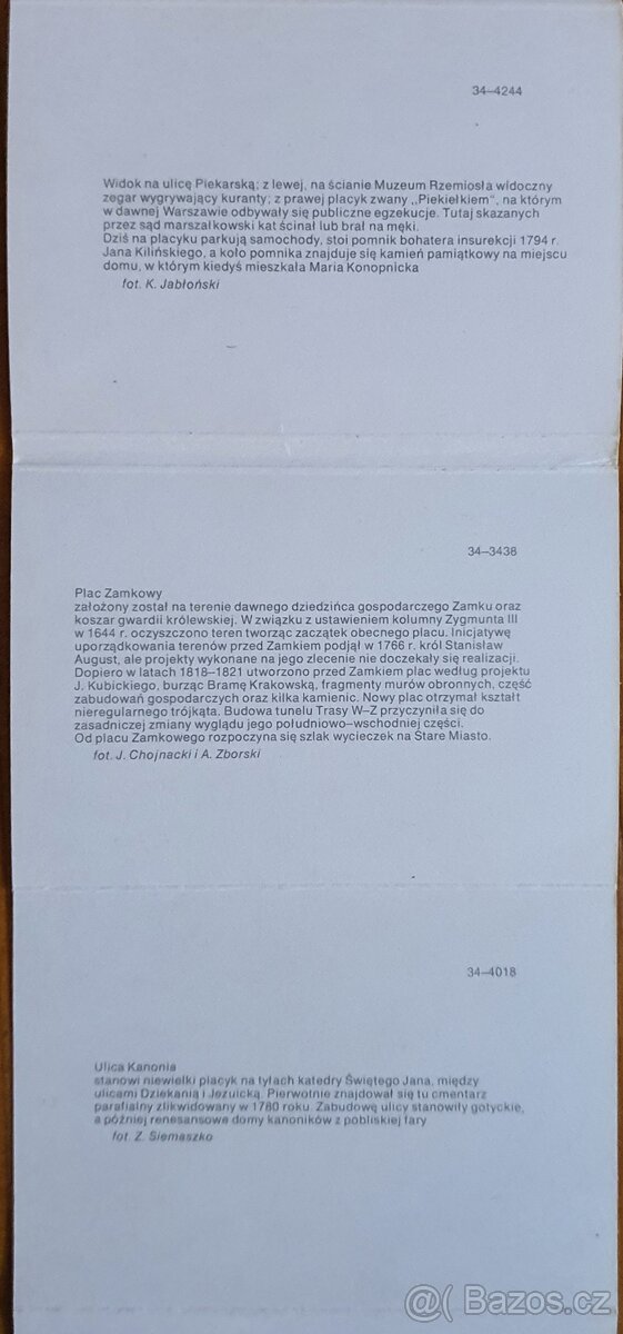 Prodám barevné pohlednice-Varšava Staré město - 9