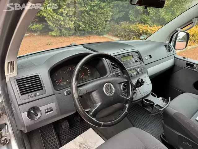 VW Multivan 1.9TDI 75kW,7.Míst,2xšoupačky,Tažné,Klim,bez DPF - 9