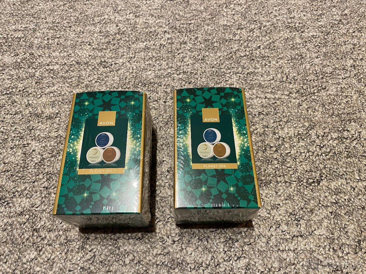 Nová dárková balení Avon Planet Spa - 3x 75 ml - 9
