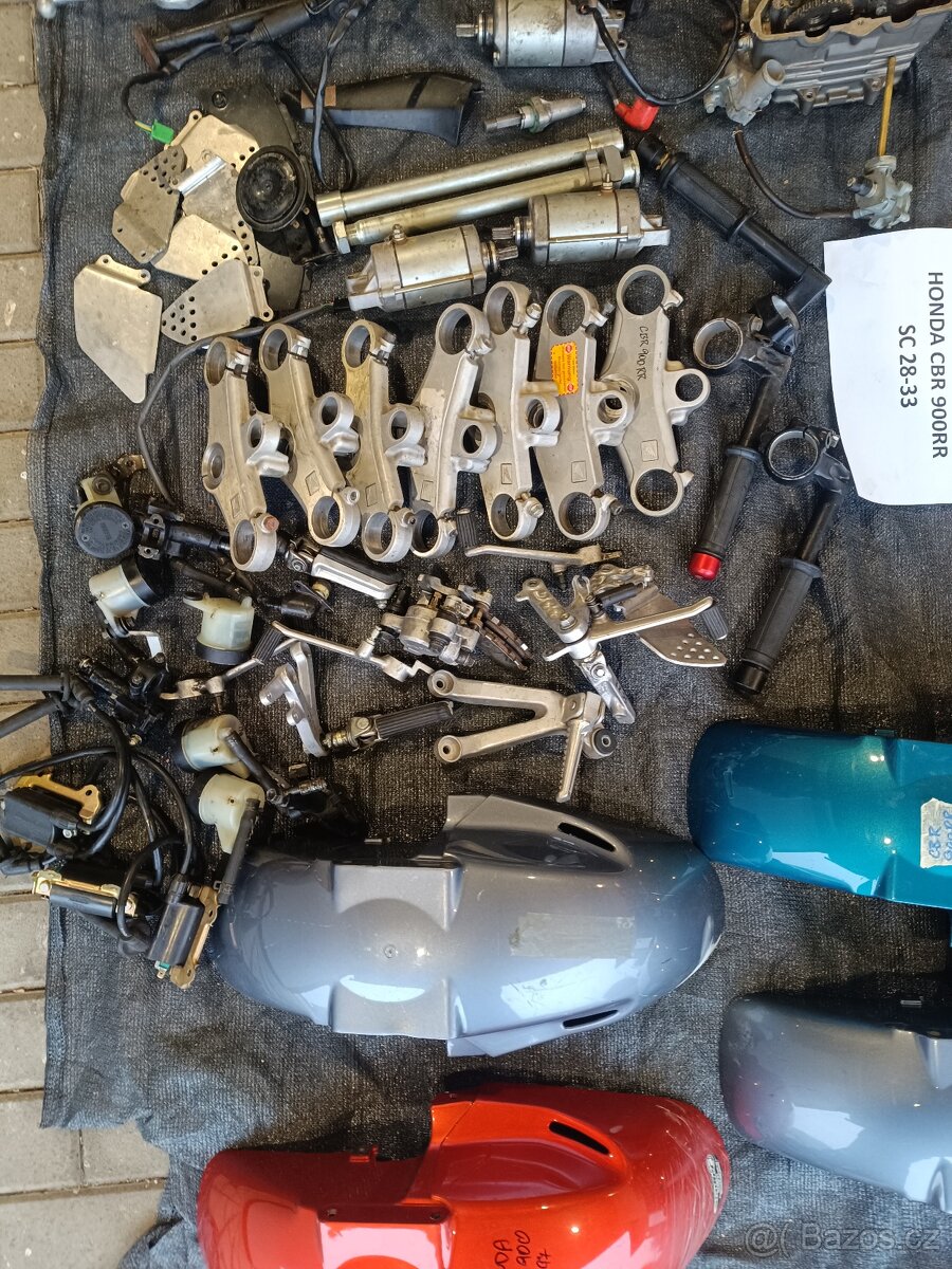 Díly Honda CBR 900R Fireblade - 9