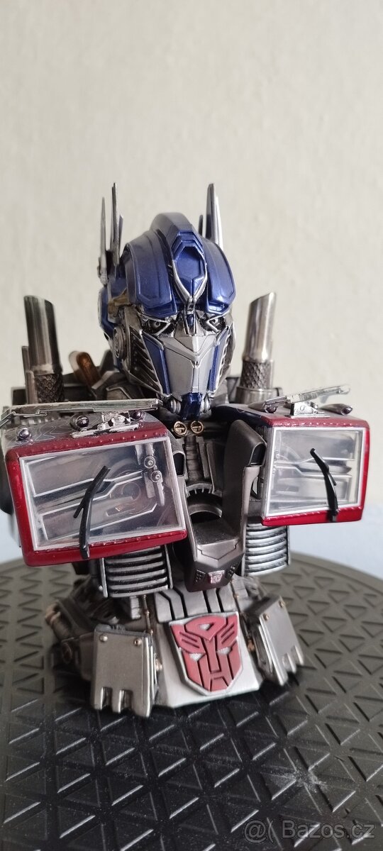 Transformers 3-4: Optimus Prime busta výrobce Prime 1 studio - 9