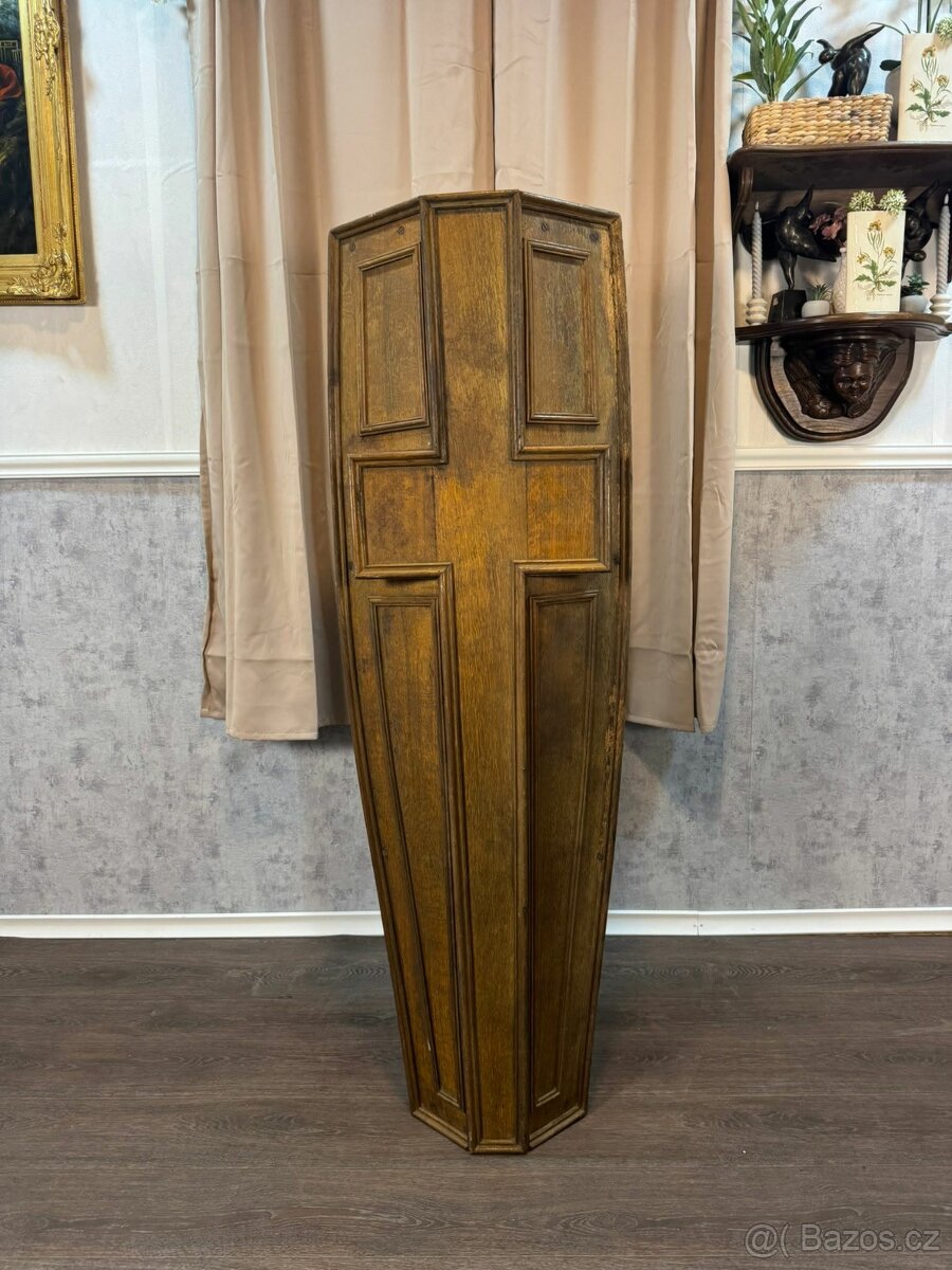 Dřevěná rakev - dekorace (143009) - 9