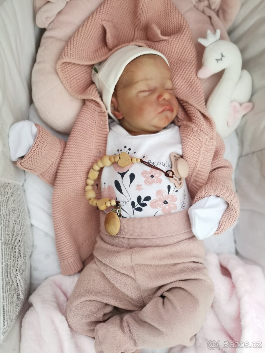 Krásná reborn holčička z kitu Levi - 9