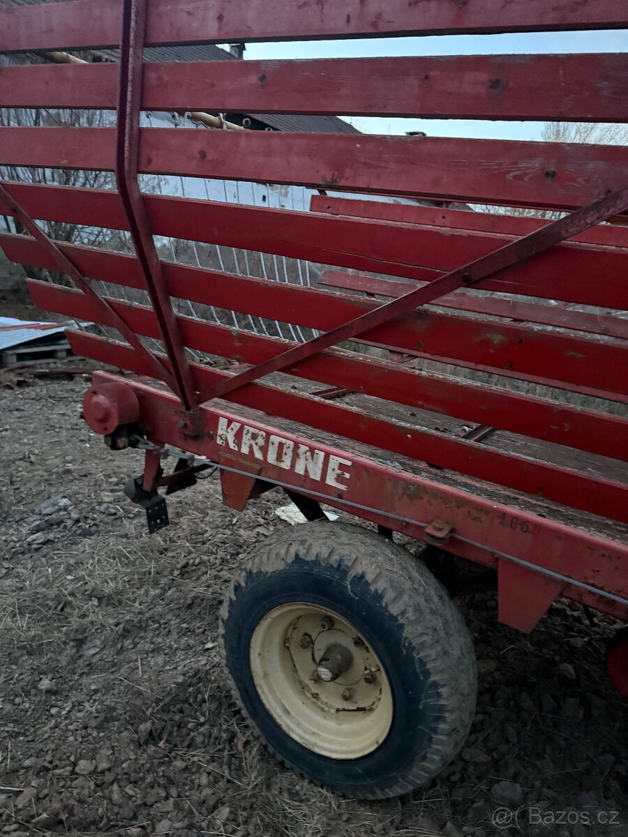 Prodám sběrací vůz KRONE KS-14 - 9