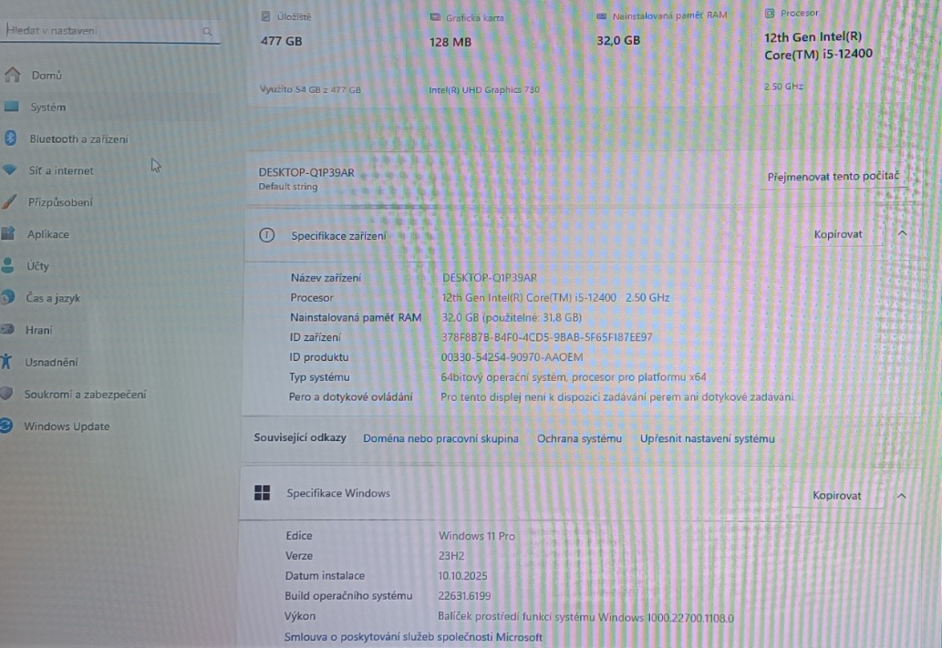 ZAKŘIVENÝ PC All In One AIO 27" - 9