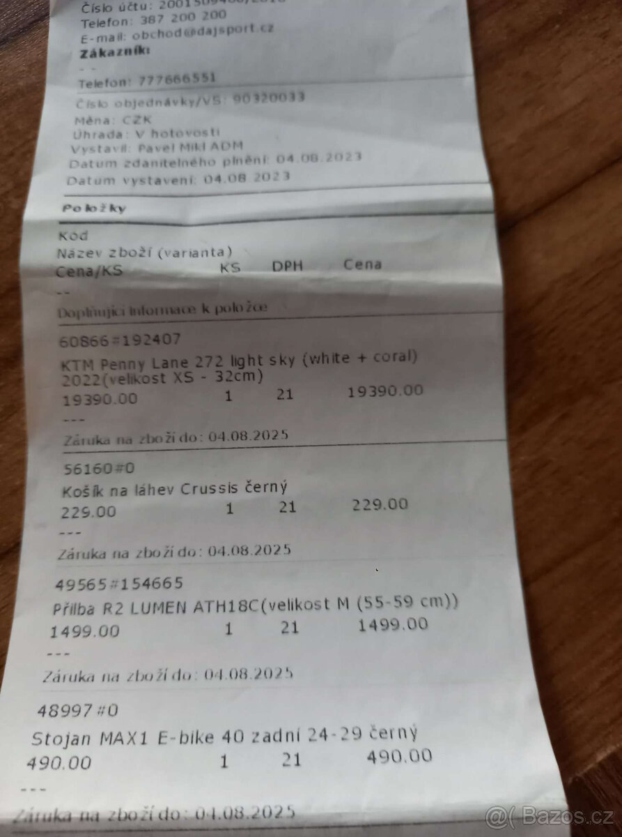 Jízdní kolo KTM PENNY LANE XS prodám nové - 9