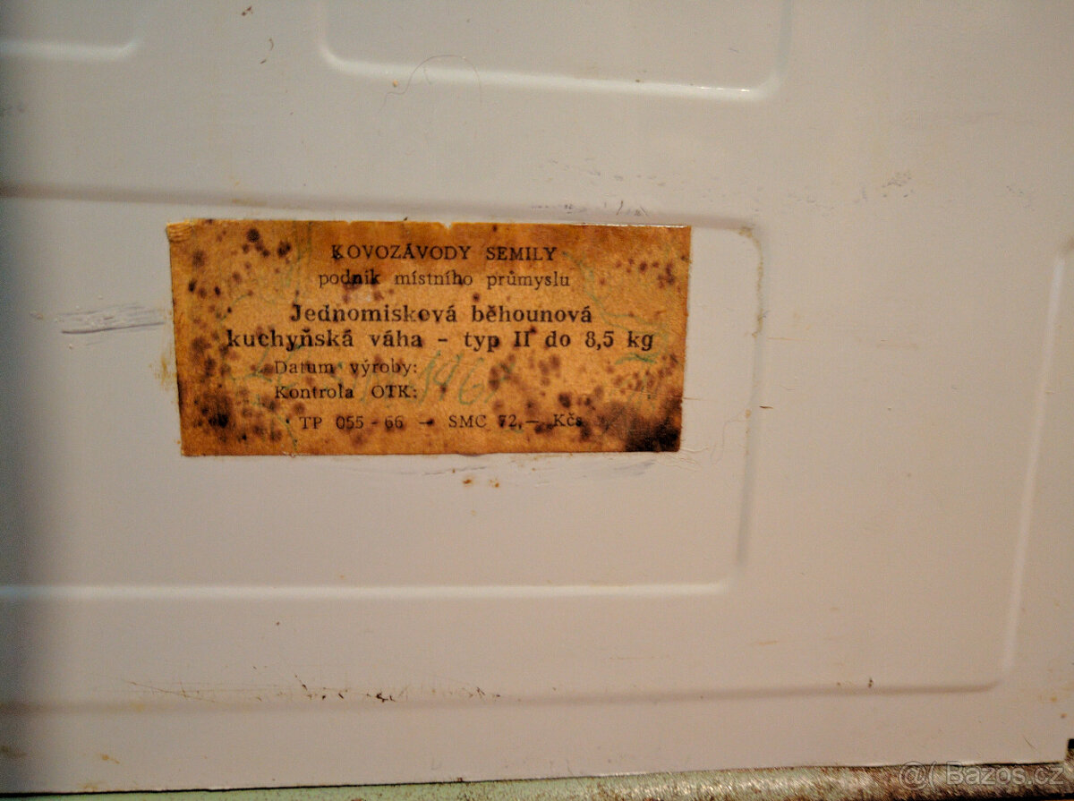 Stará kuchyňská váha - 9