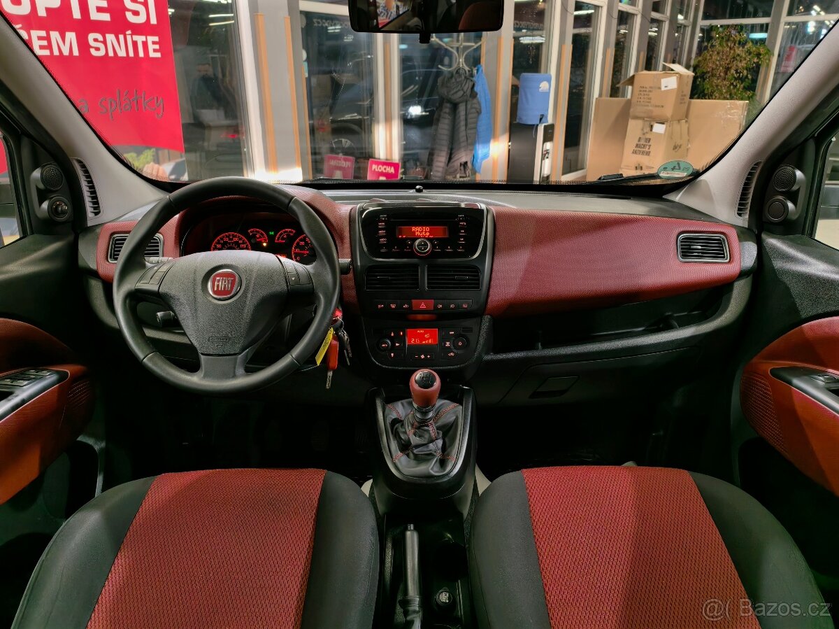 Fiat Dobló 2.0MJT 99kW KLIMA VÝHŘEVY, PDC - 9