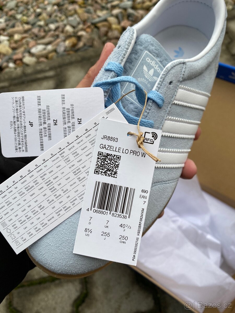🩵 Adidas Gazelle Lo Pro Sky Blue - 9