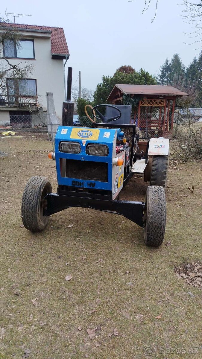 Malotraktor domácí výroby - 9